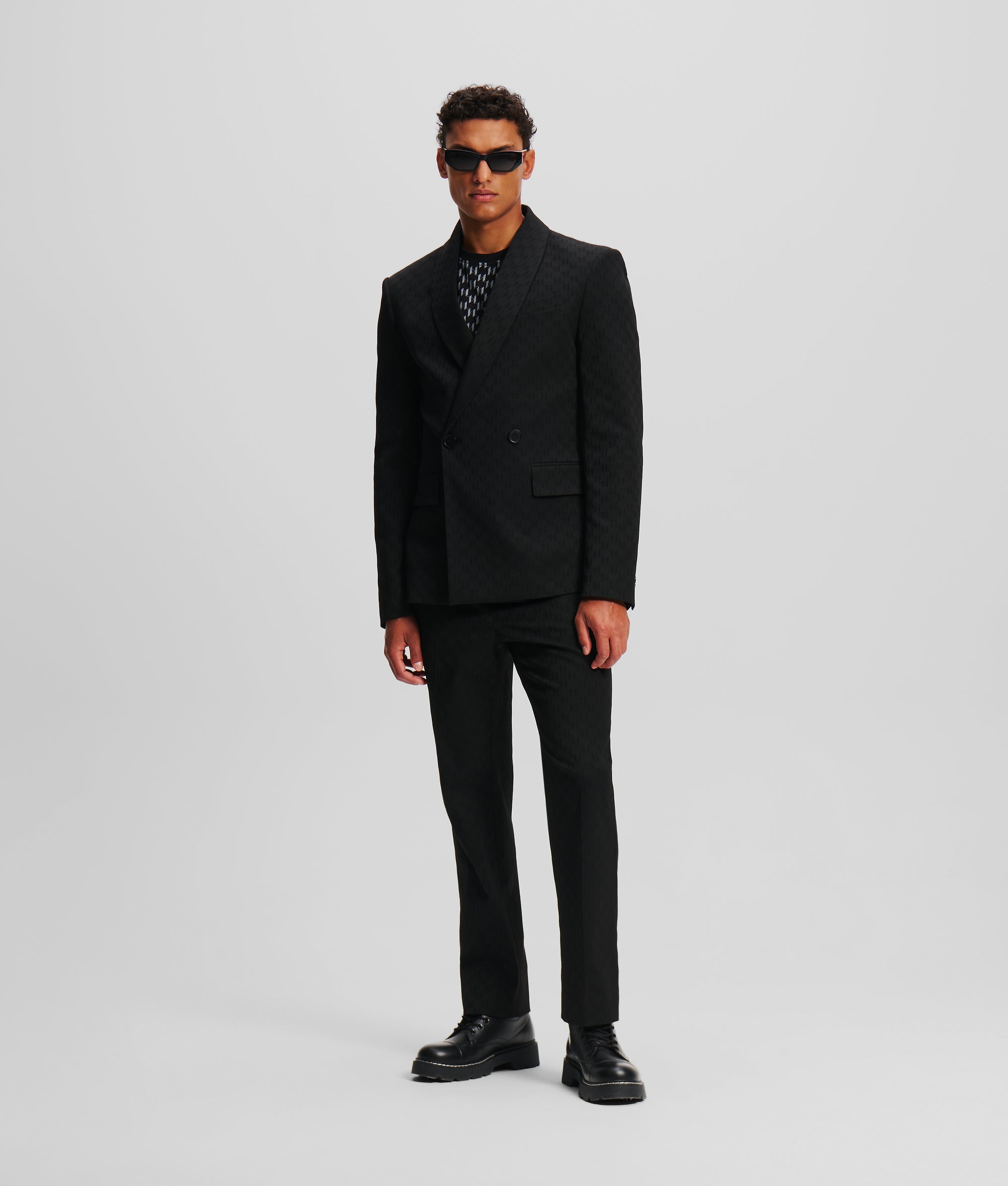 MONOGRAM DOUBLE-BREASTED BLAZER - Image 4