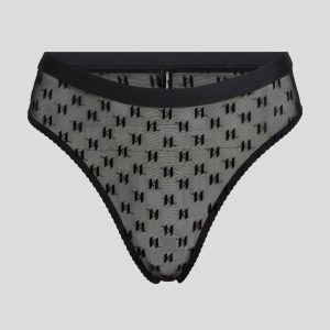 MONOGRAM MESH MID-RISE BRIEF