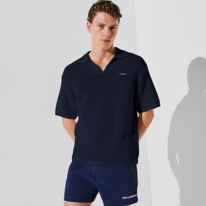HOTEL KARL CROCHET POLO SHIRT