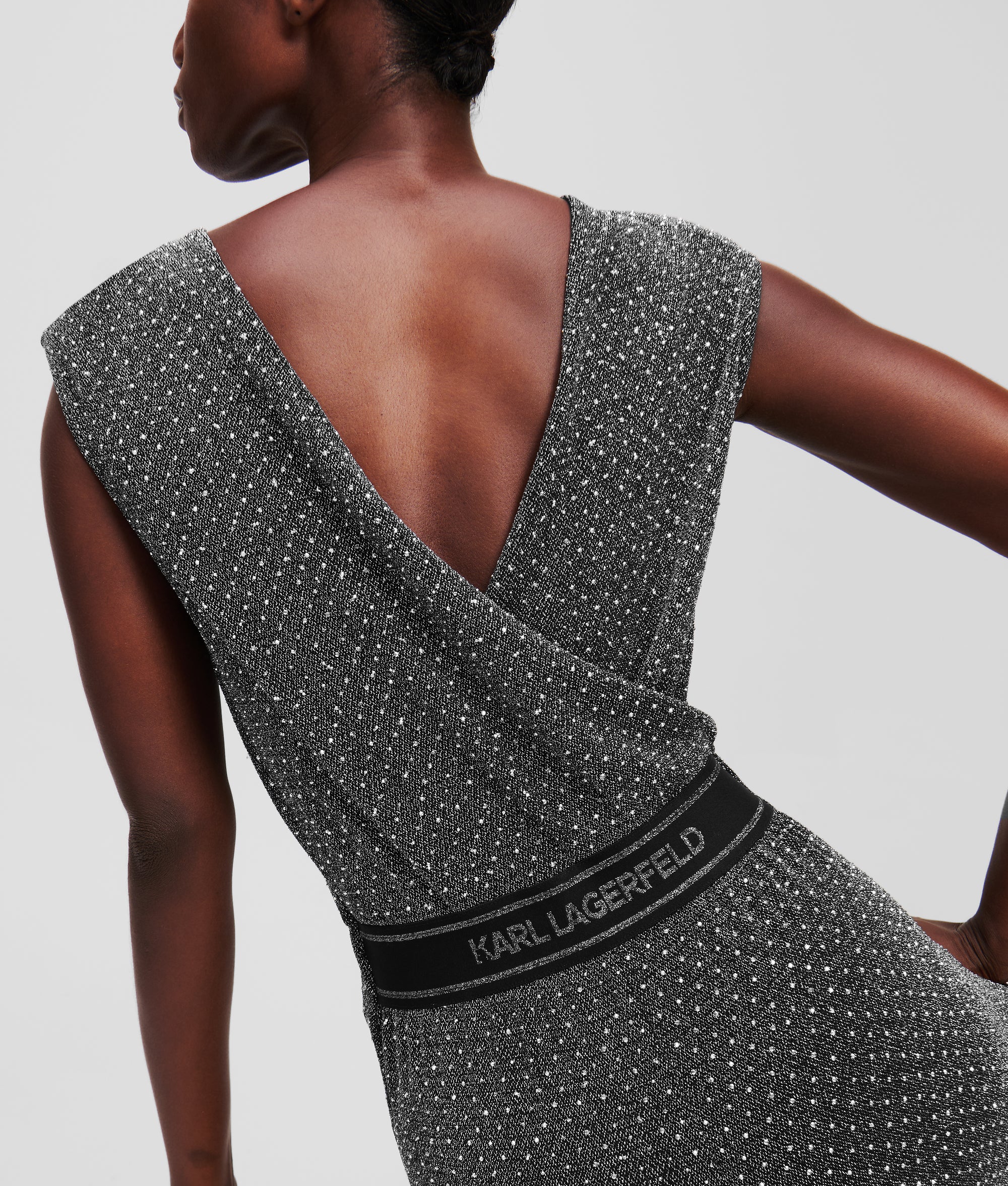 JERSEY RHINESTONE JUMPSUIT - Image 2