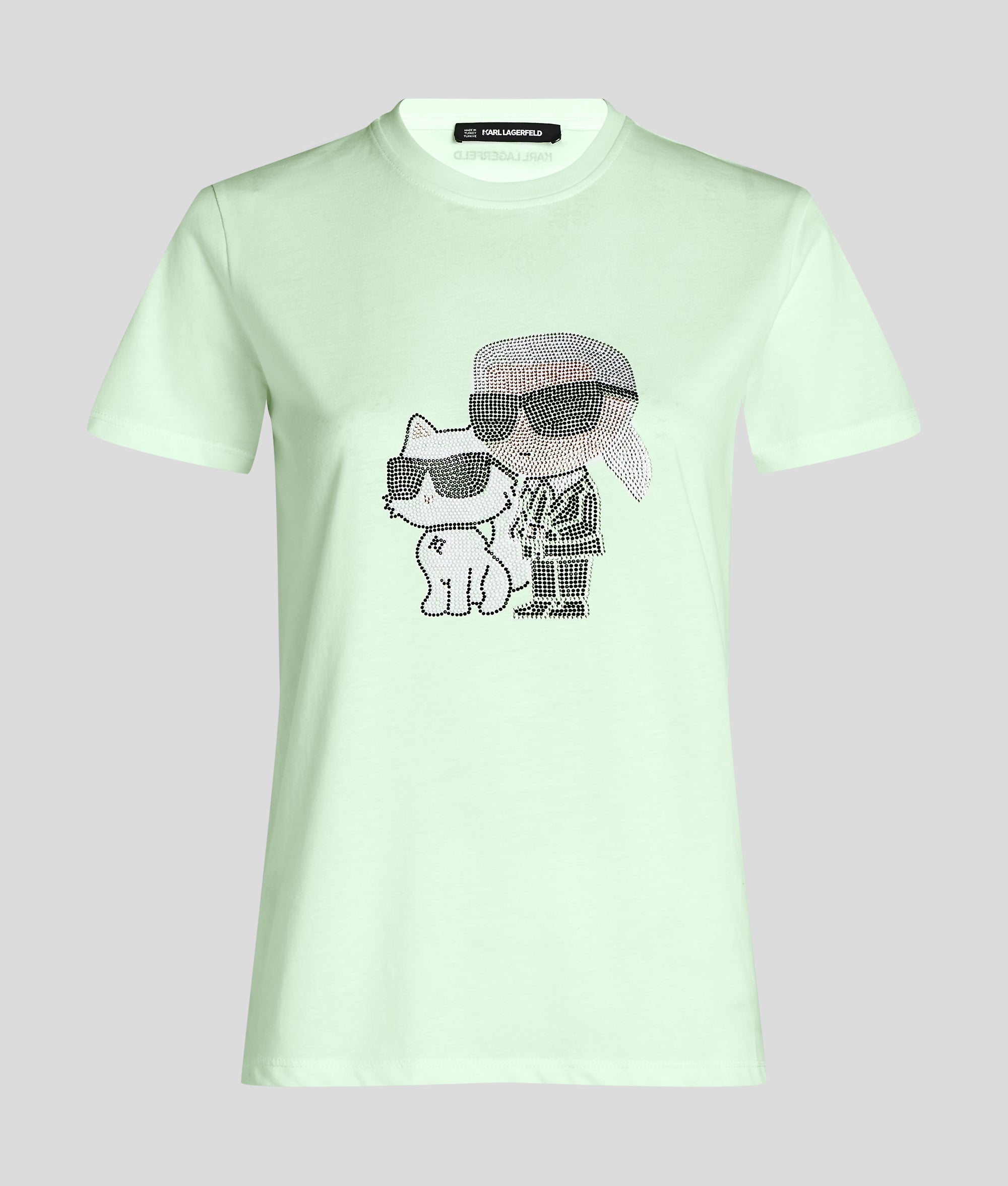 IKON KARL & CHOUPETTE RHINESTONE T-SHIRT - Image 5