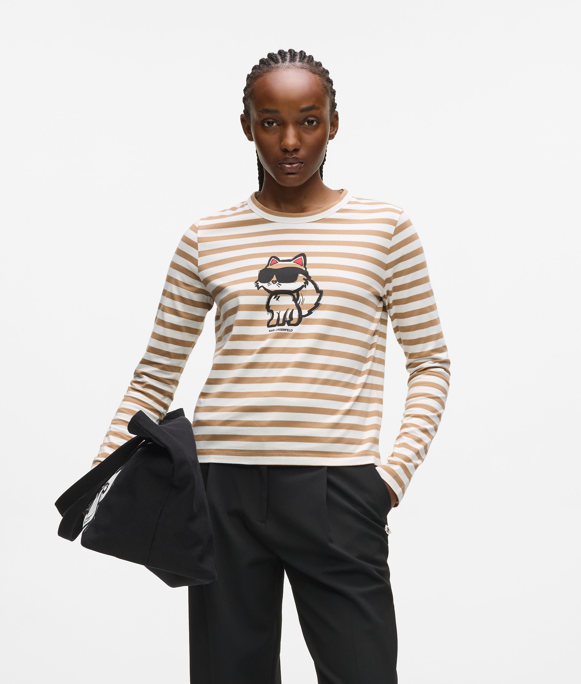 IKON STRIPE LONG-SLEEVED T-SHIRT