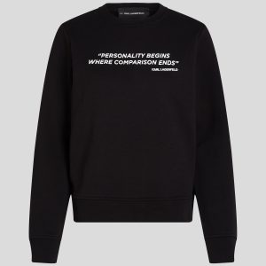 KARL QUOTE SWEATSHIRT