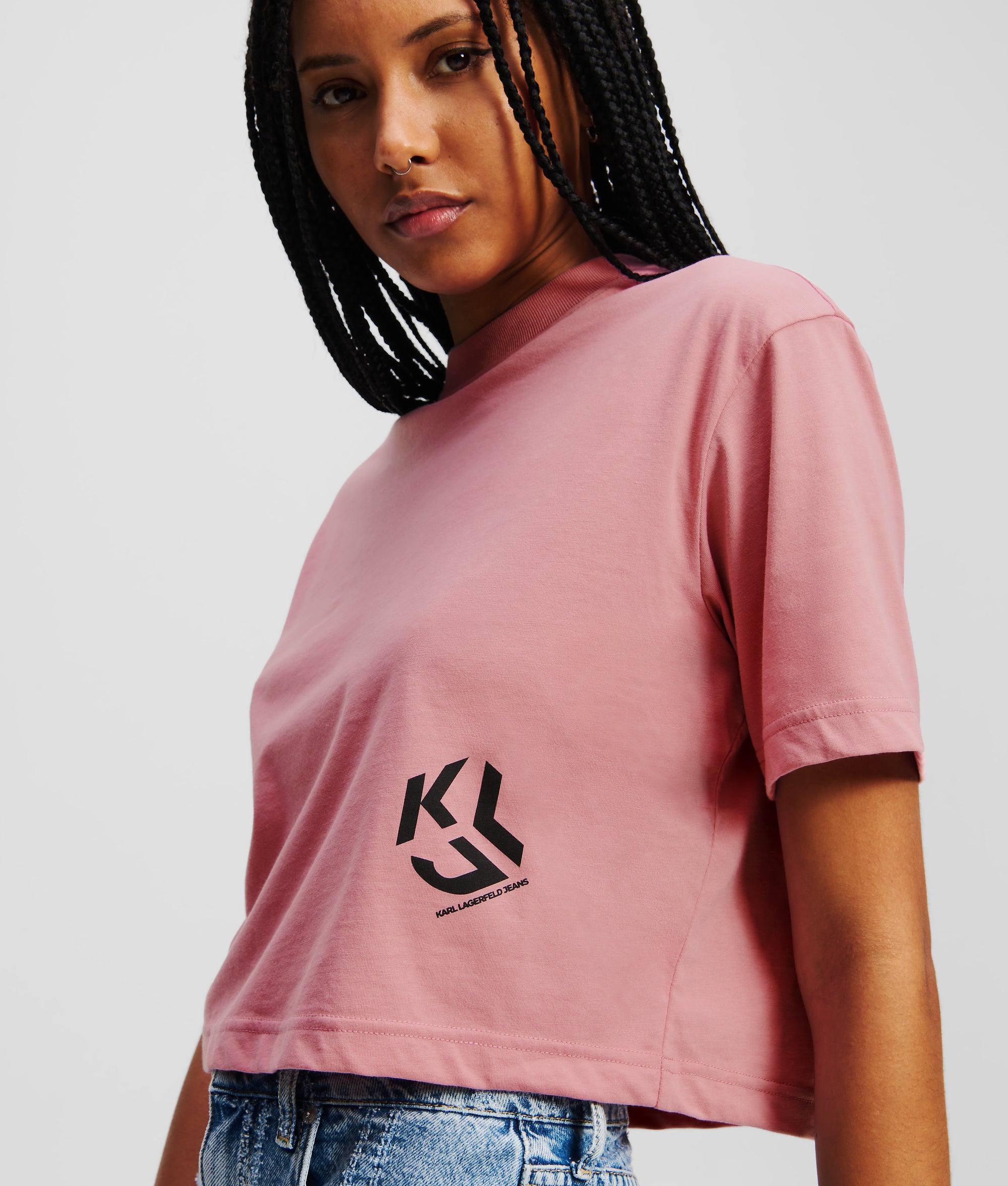 MONOGRAM CROPPED T-SHIRT - Image 2