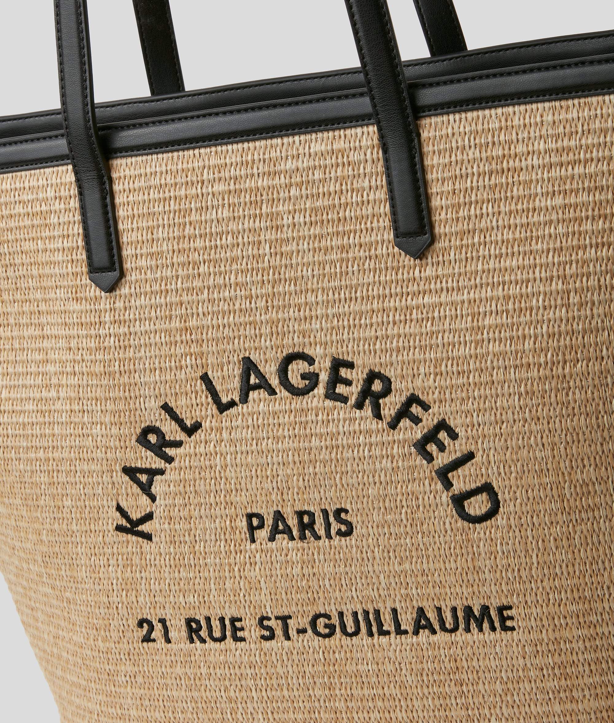 Rue St-Guillaume woven tote bag - Image 3