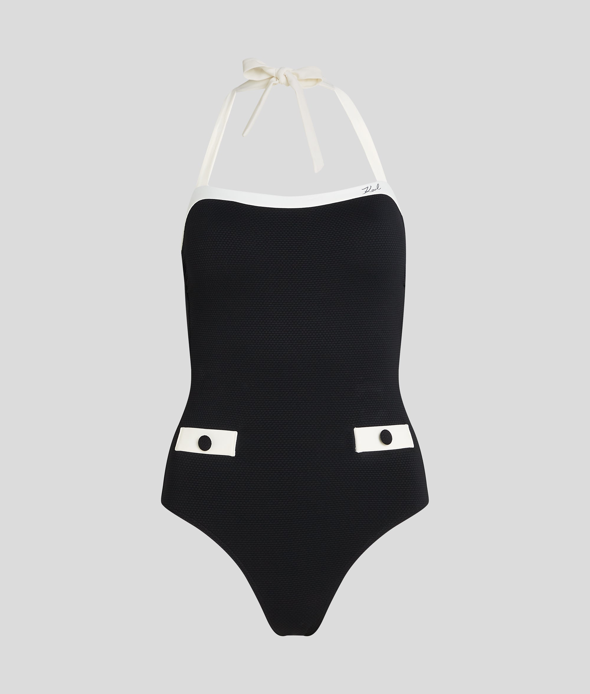 K/SIGNATURE MONOCHROME SWIMSUIT - Image 4