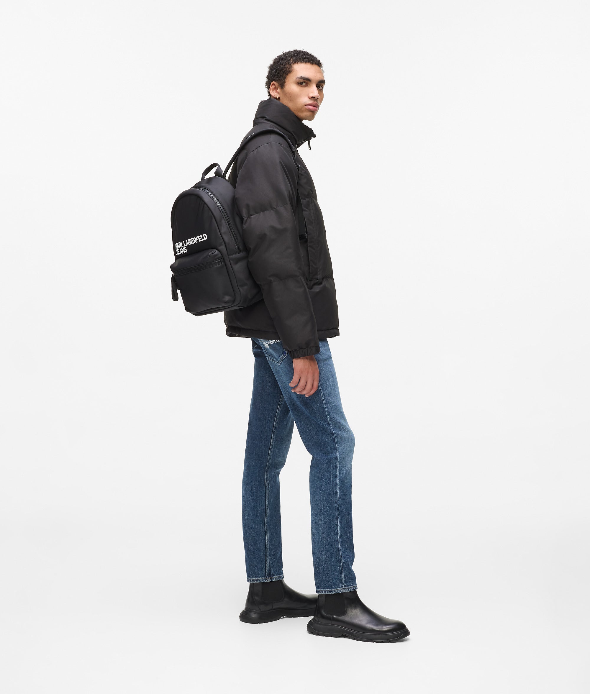 Logo nylon backpack - Image 2