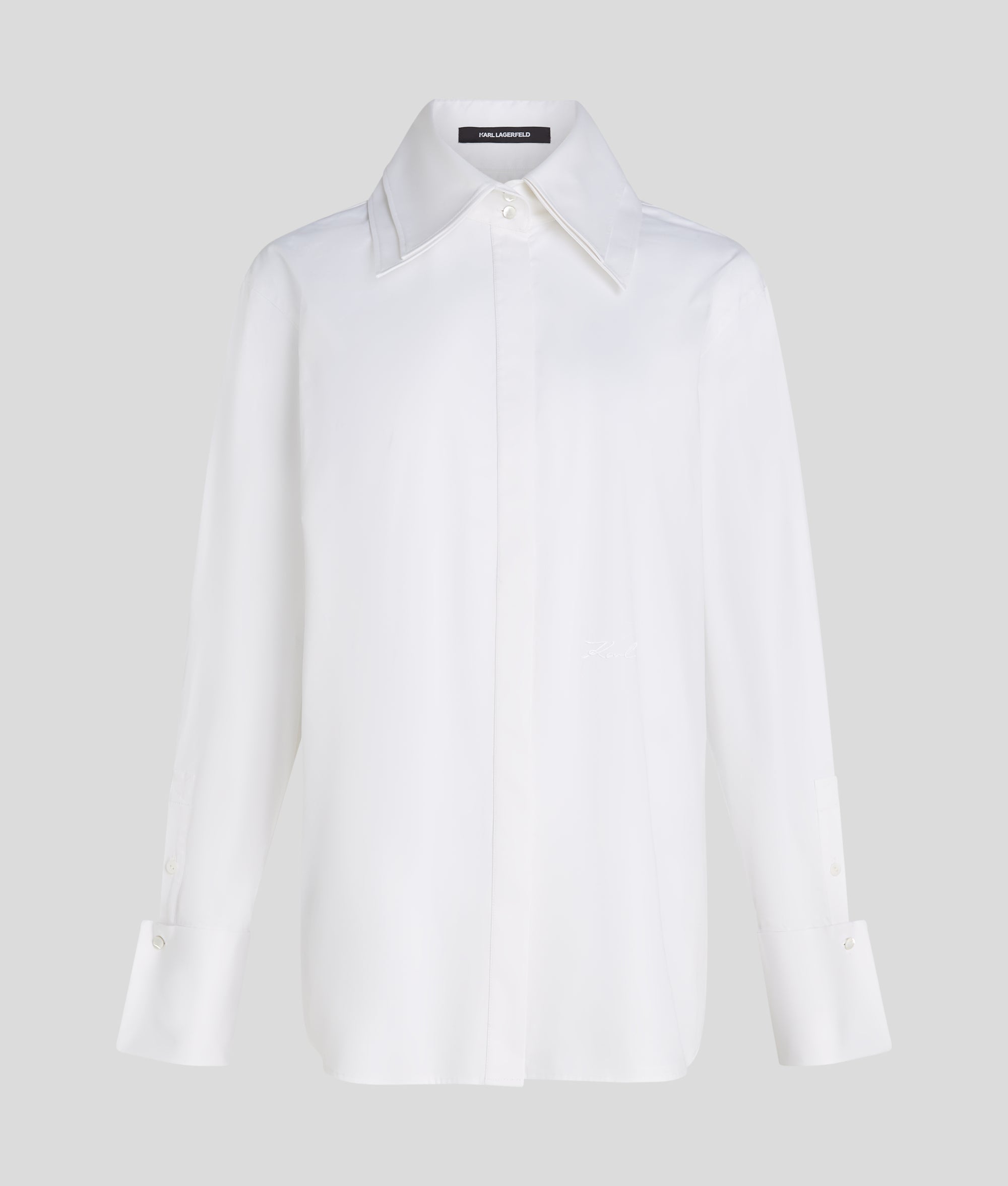 DOUBLE COLLAR POPLIN SHIRT - Image 5