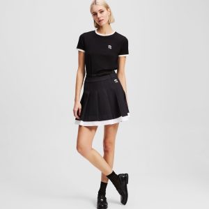 IKON PLEATED MINI SKIRT