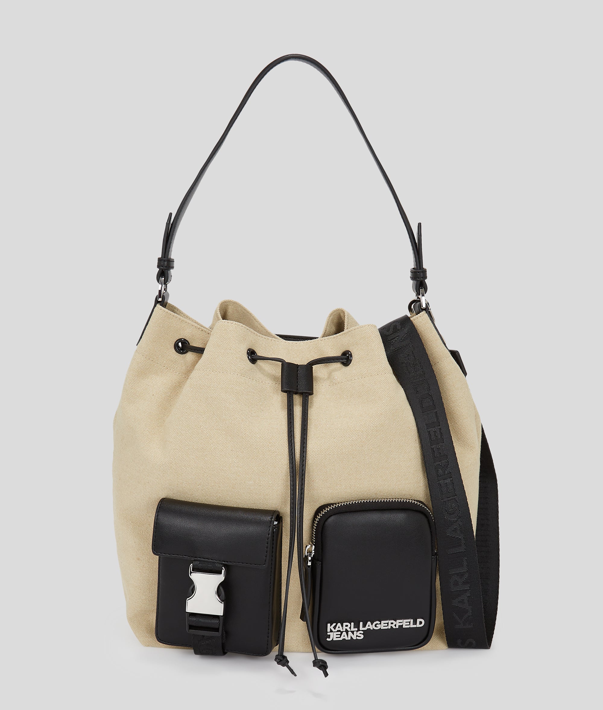 UTILITY CANVAS BUCKET BAG