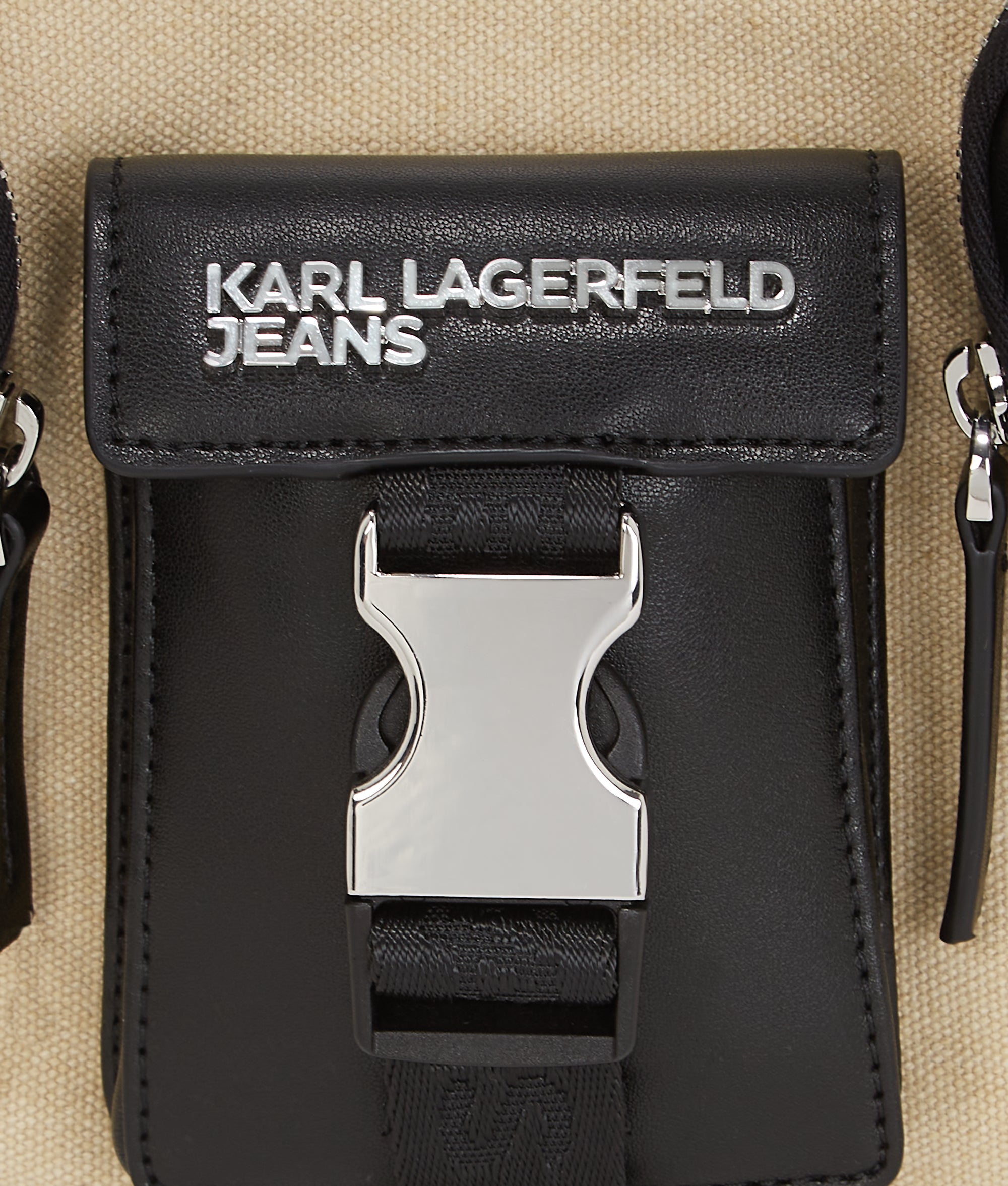 UTILITY CANVAS MOON SHOULDER BAG - Image 3