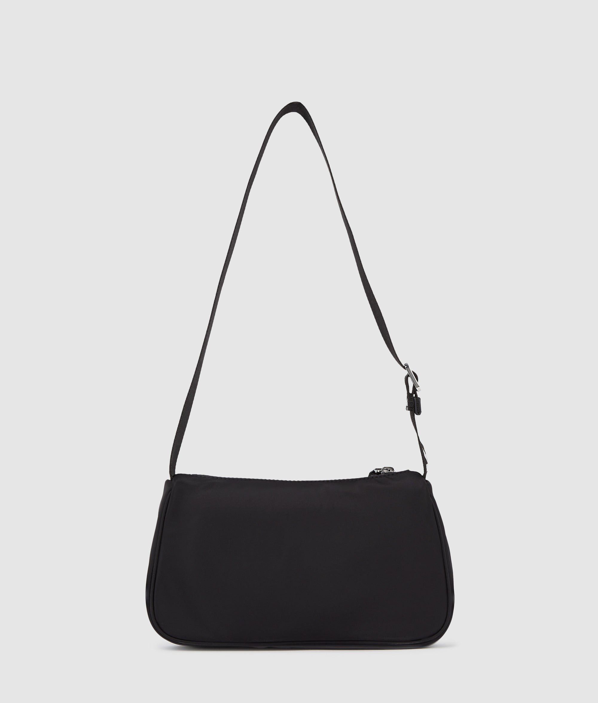 Logo nylon shoulder bag - Image 4