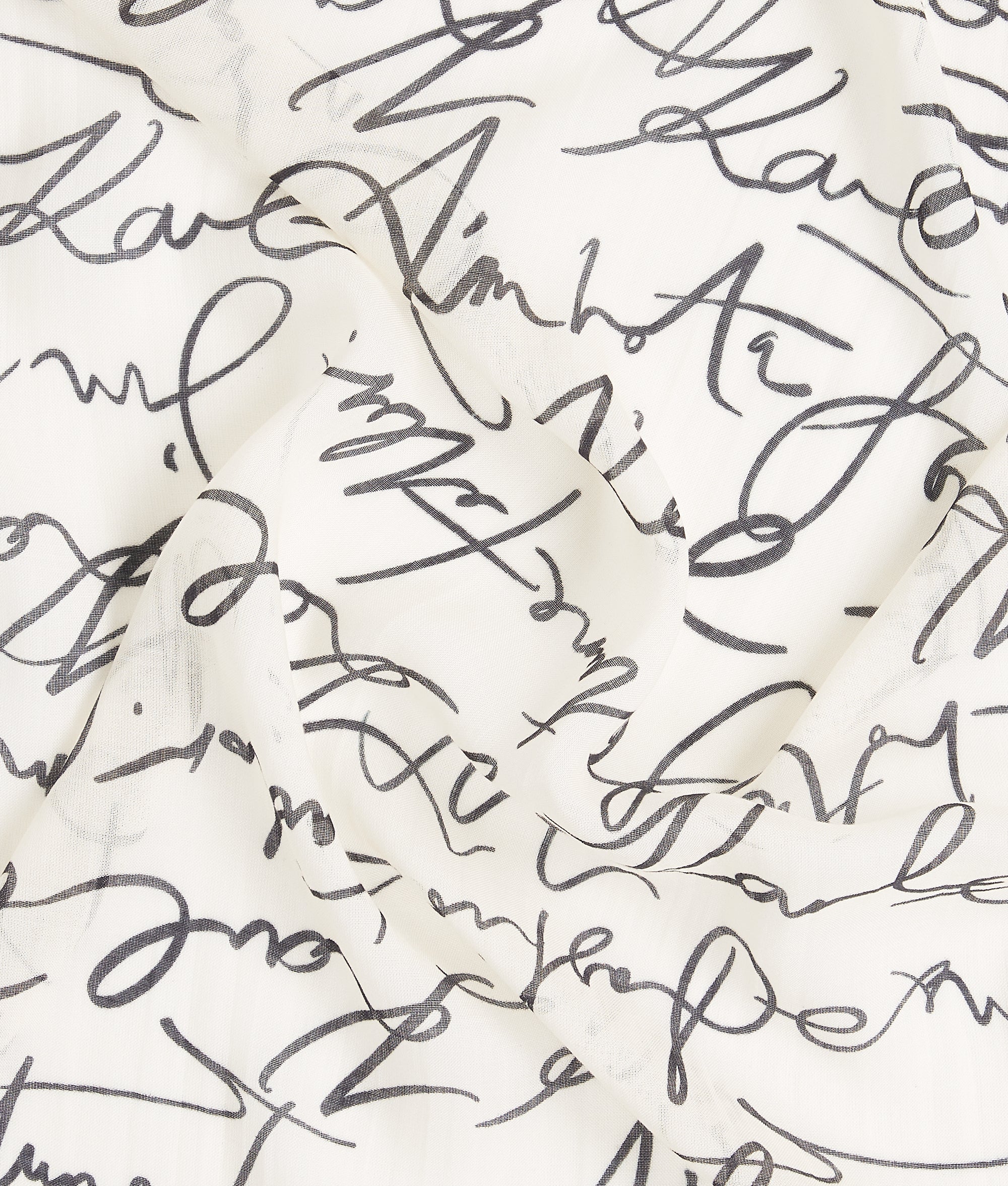 K/ESSENTIAL SCRIBBLE SCARF - Image 4