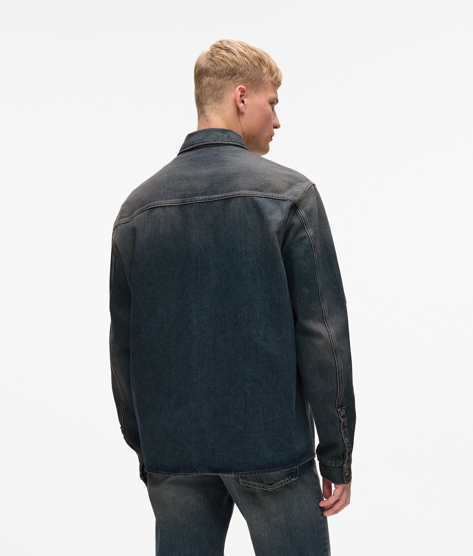 Relaxed denim shirt - Image 2