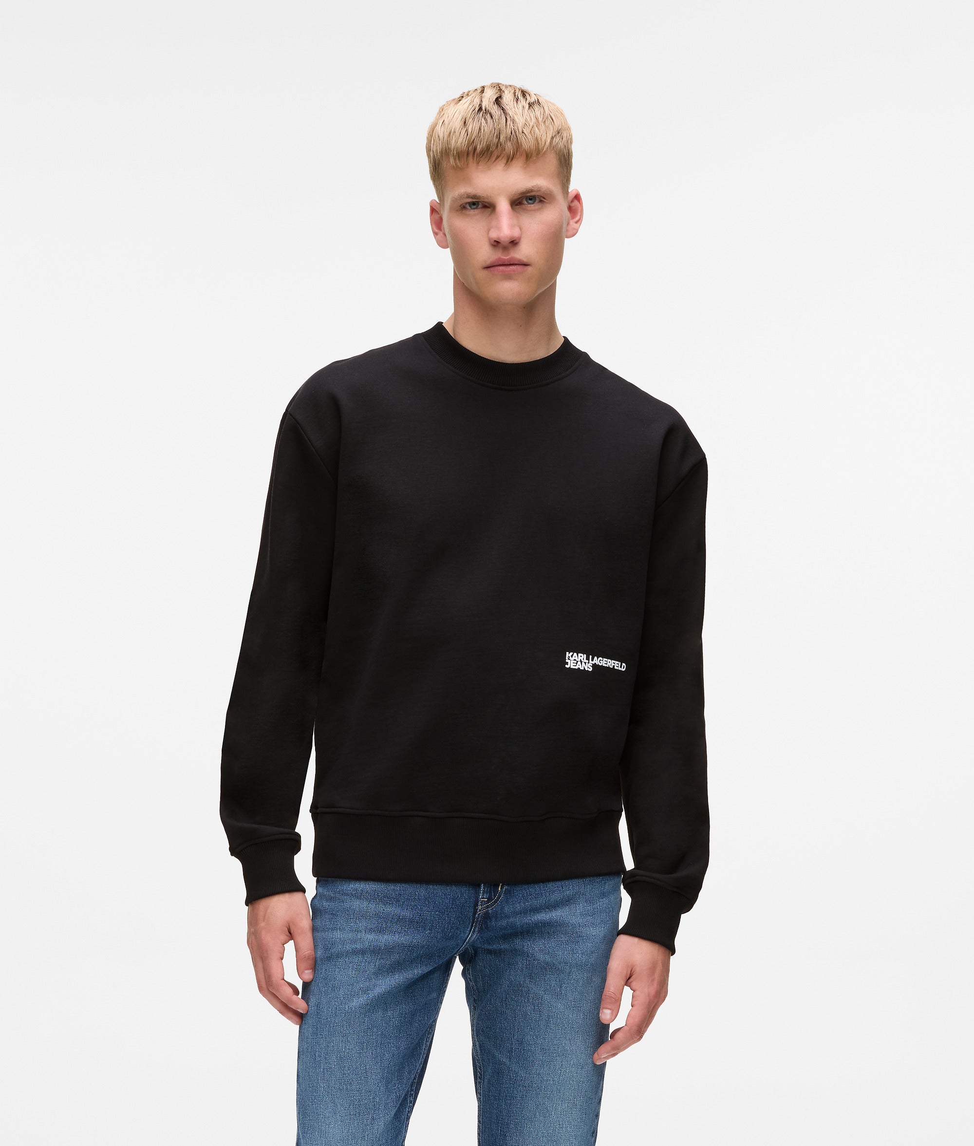 Relaxed Karl quote sweatshirt - Image 2