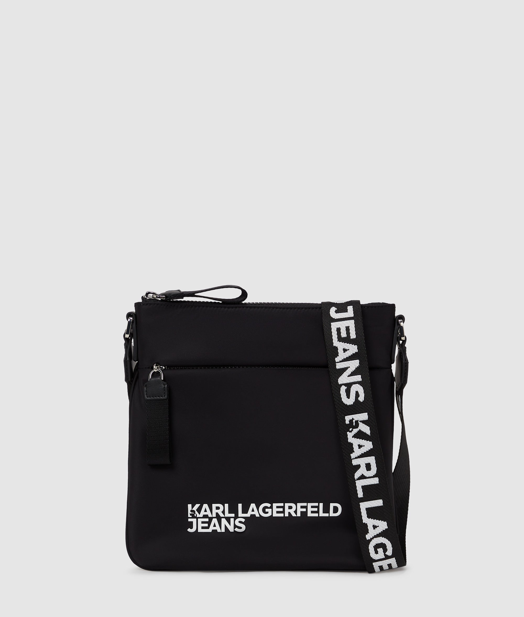 Logo slim crossbody bag