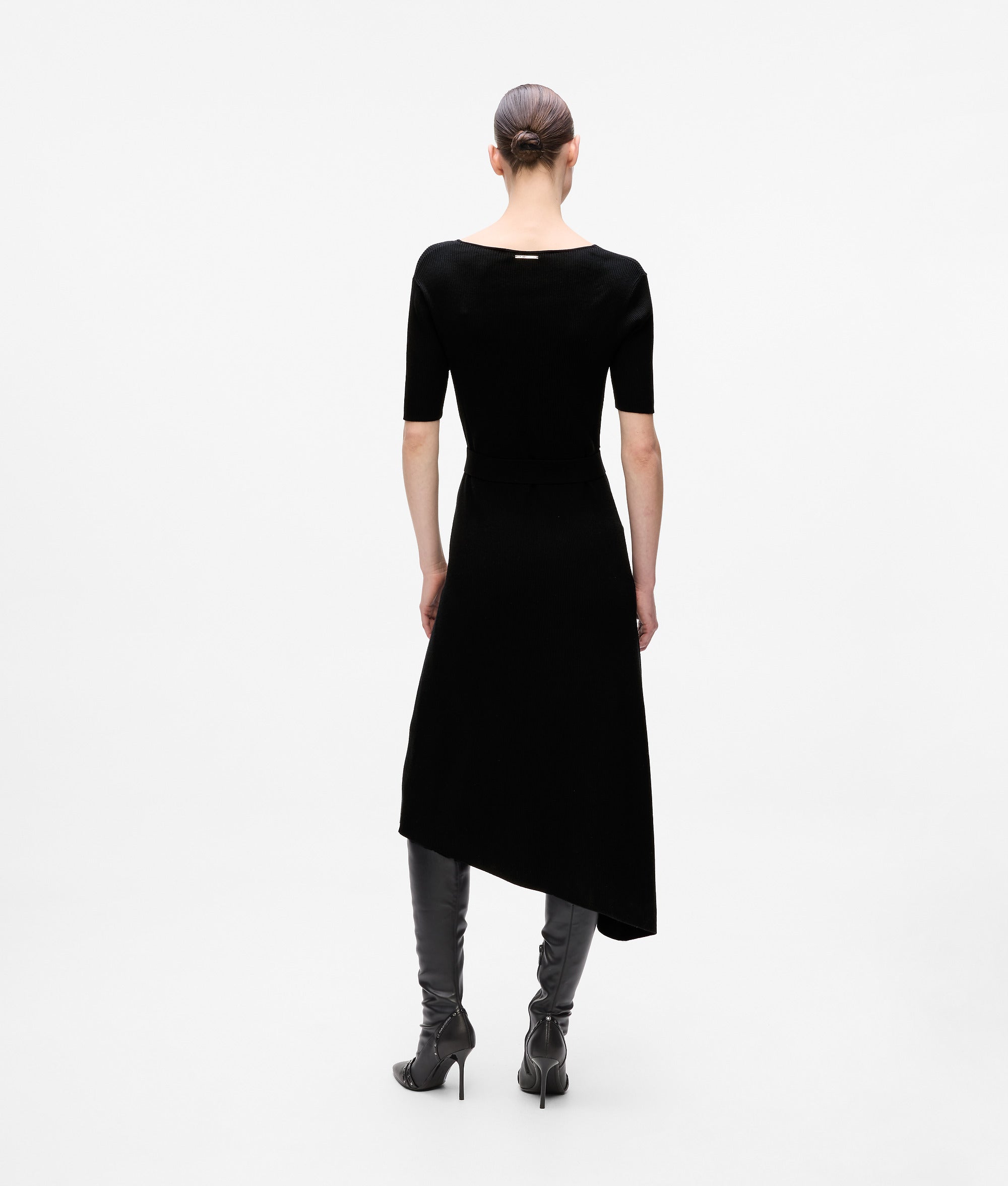 Belted knit dress - Image 3