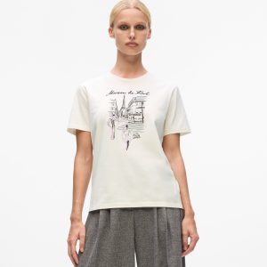 Paris sketch T-shirt
