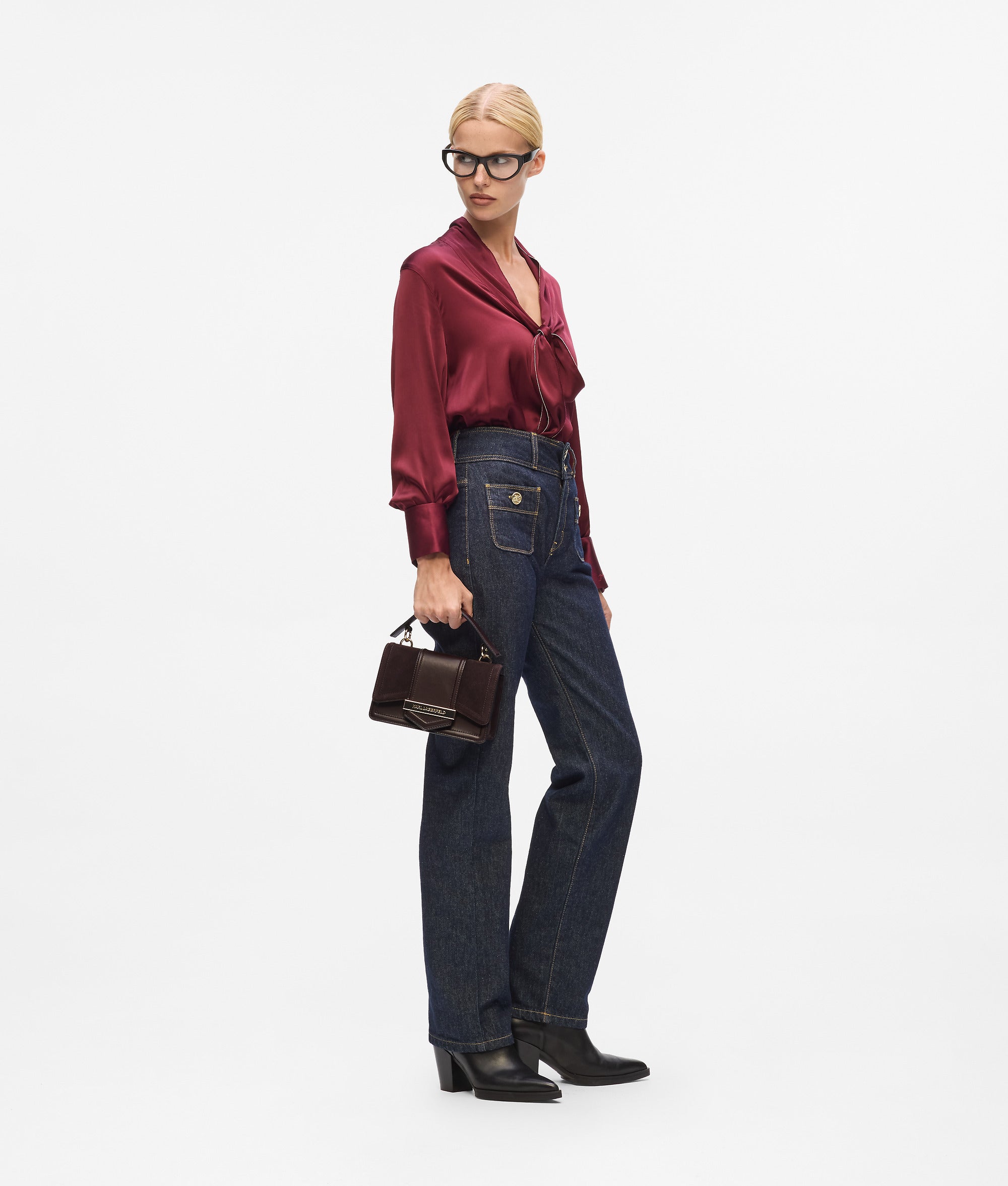 K/Nova small suede crossbody bag - Image 2