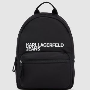 Logo nylon backpack