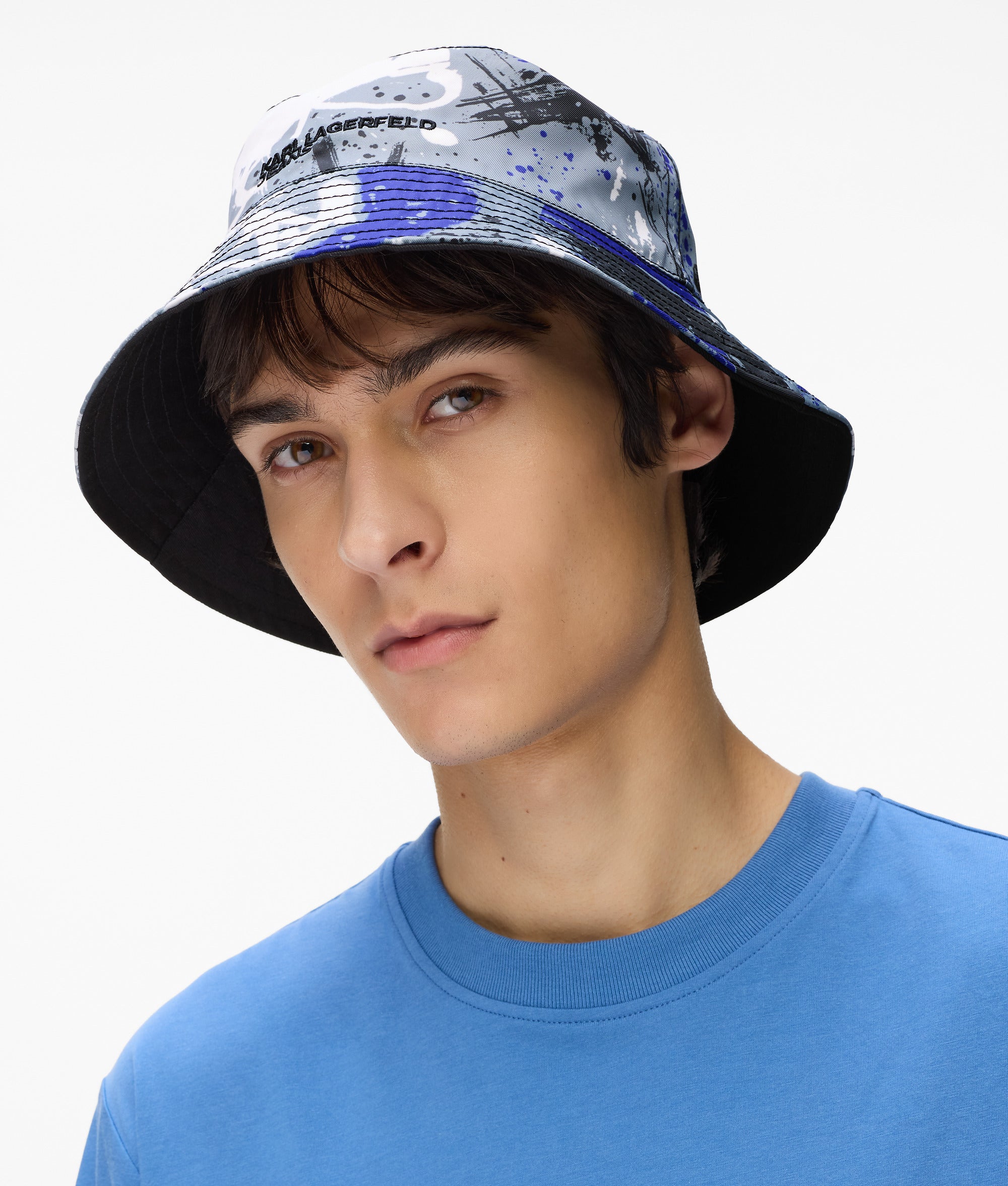 Reversible graffiti bucket hat - Image 6