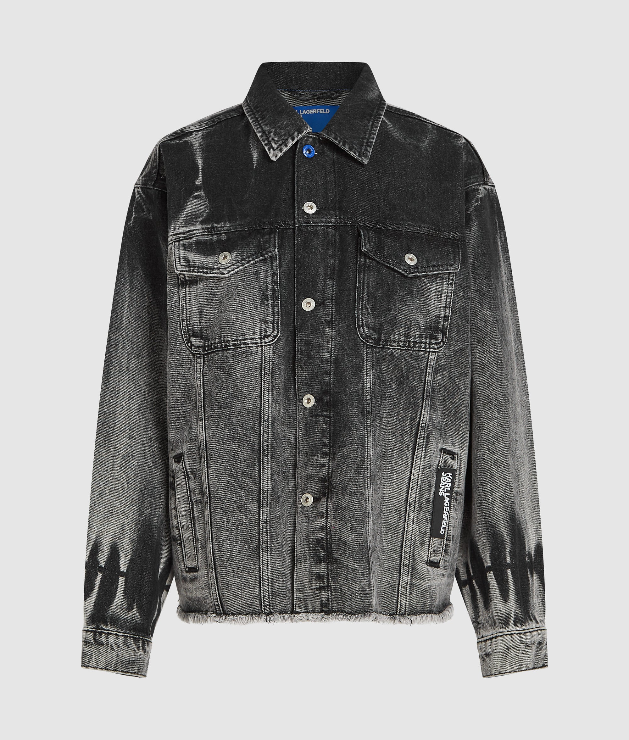 Bleached denim jacket - Image 5