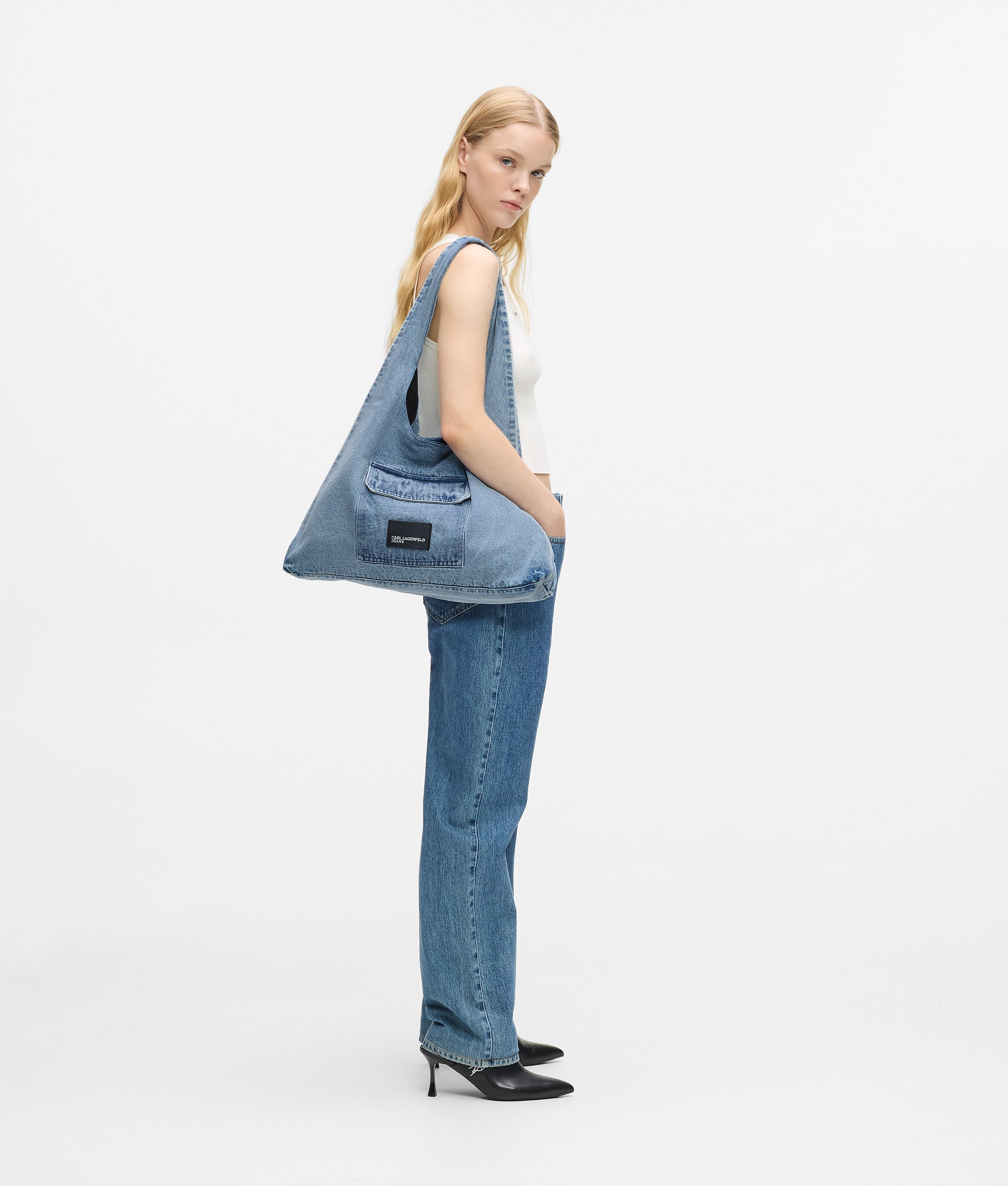 Denim hobo shopper - Image 2