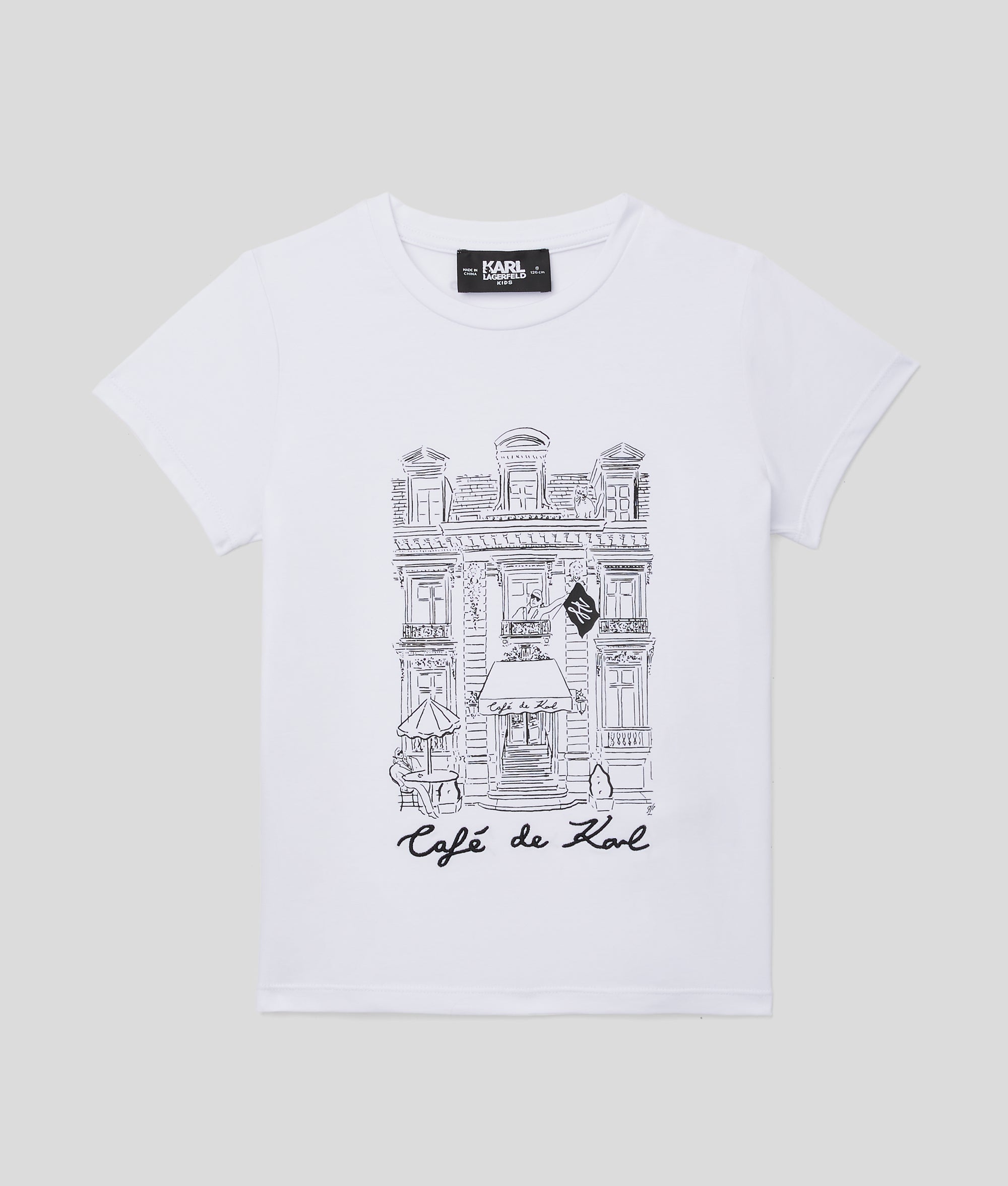 GIRLS CAF?? DE KARL T-SHIRT