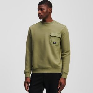 CHEST POCKET SWEATSHIRT