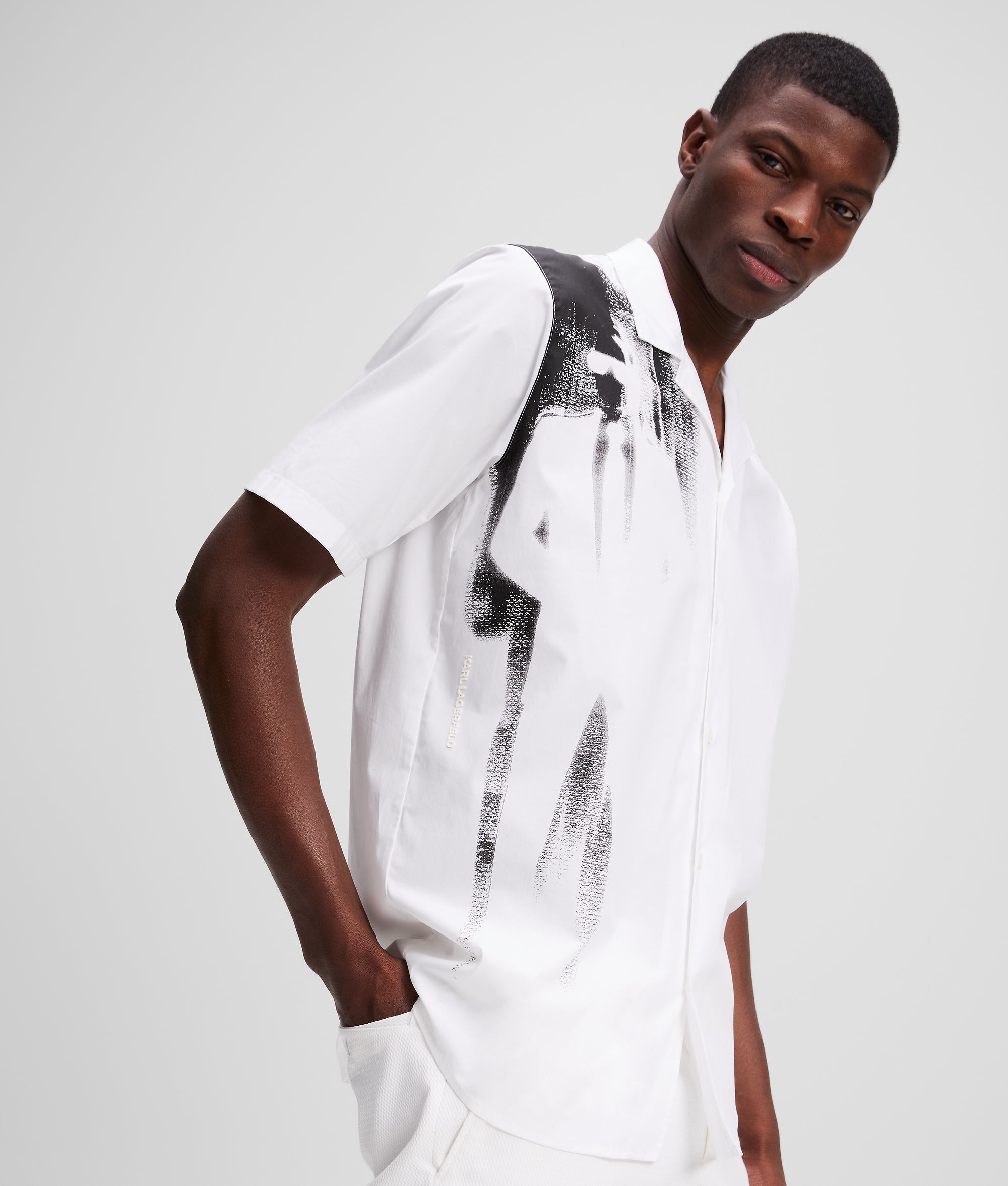 SILHOUETTE PRINT SHIRT - Image 2