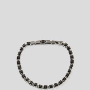 BLACK CRYSTALS BRACELET