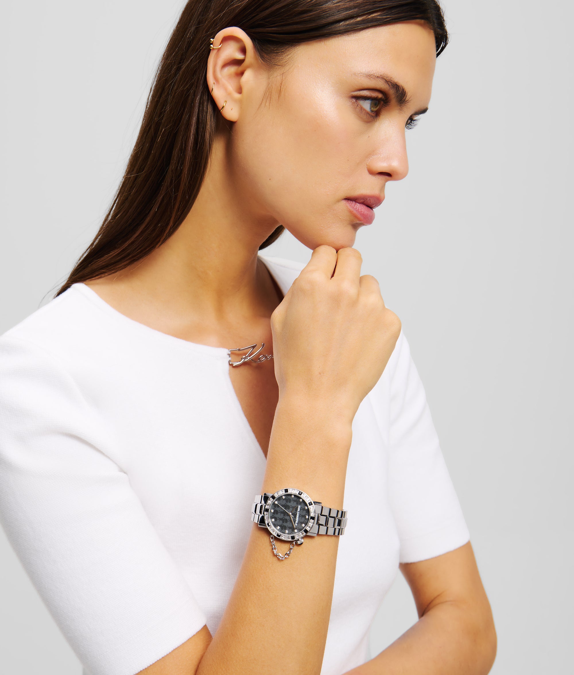 CRYSTAL-EMBELLISHED WATCH - Image 2