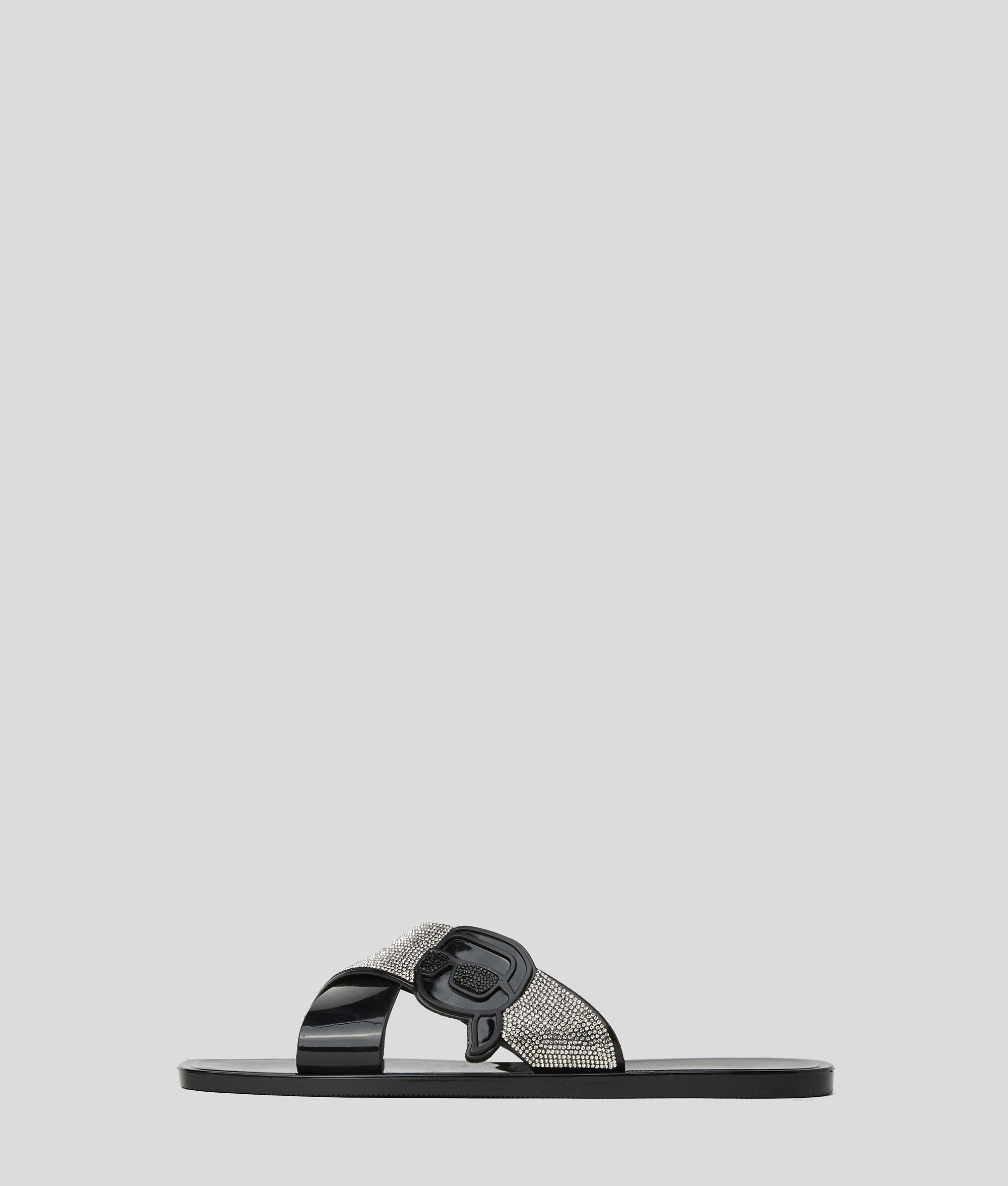 IKON NFT JELLY RHINESTONE SANDALS - Image 5