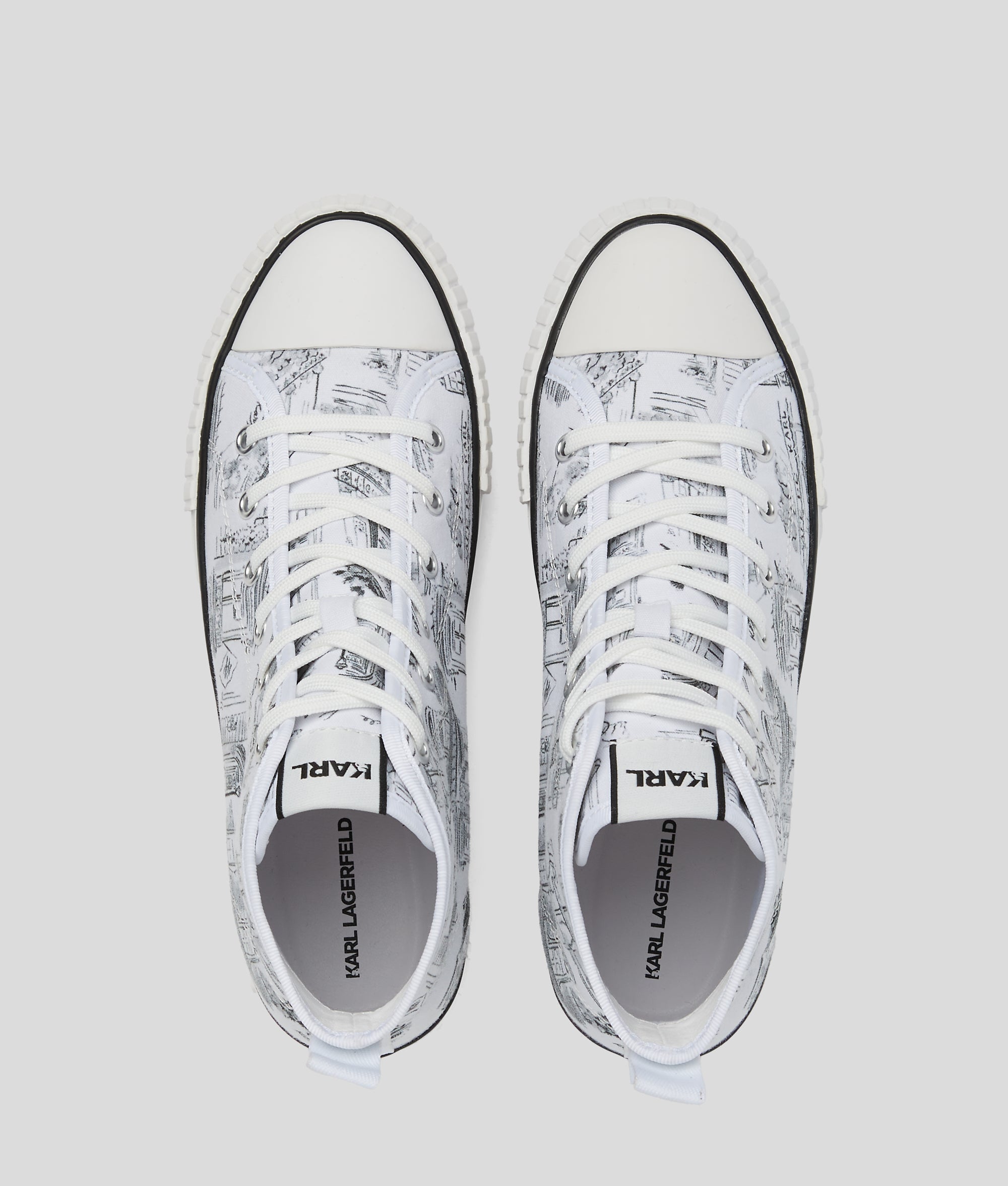 KL X JORGE PARRA HIGH-TOP SNEAKERS - Image 4